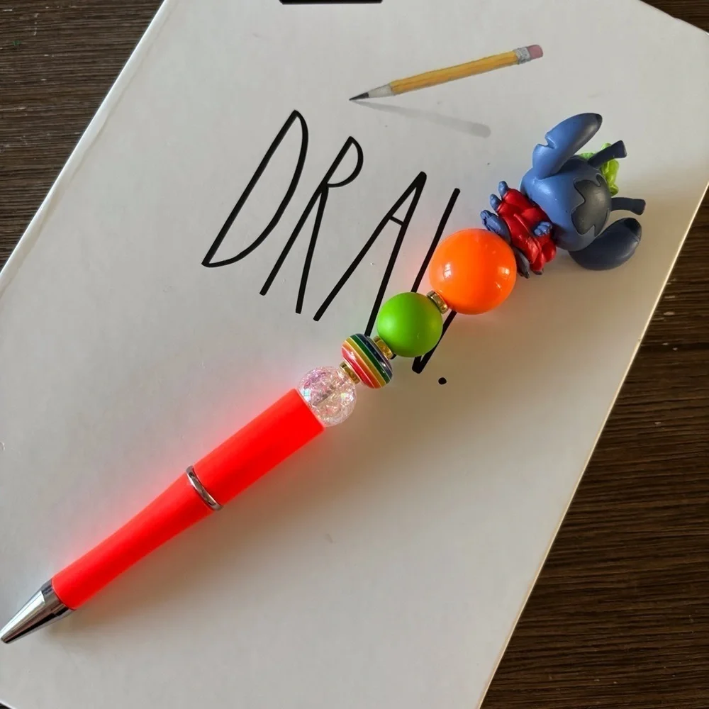 Disney Doorables: Lilo & Stitch: 626 Stitch handmade beaded pen